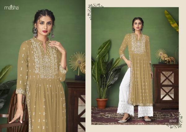 Maisha Monsoon 5 Nx Fancy Designer Kurti With Bottom Collection